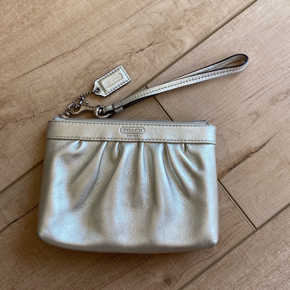 Coach wristlet bag